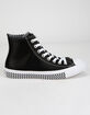 CONVERSE Mission V High Top Black & White Womens Shoes image number 1