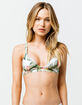 FULL TILT Tropical Triangle Bikini Top image number 1