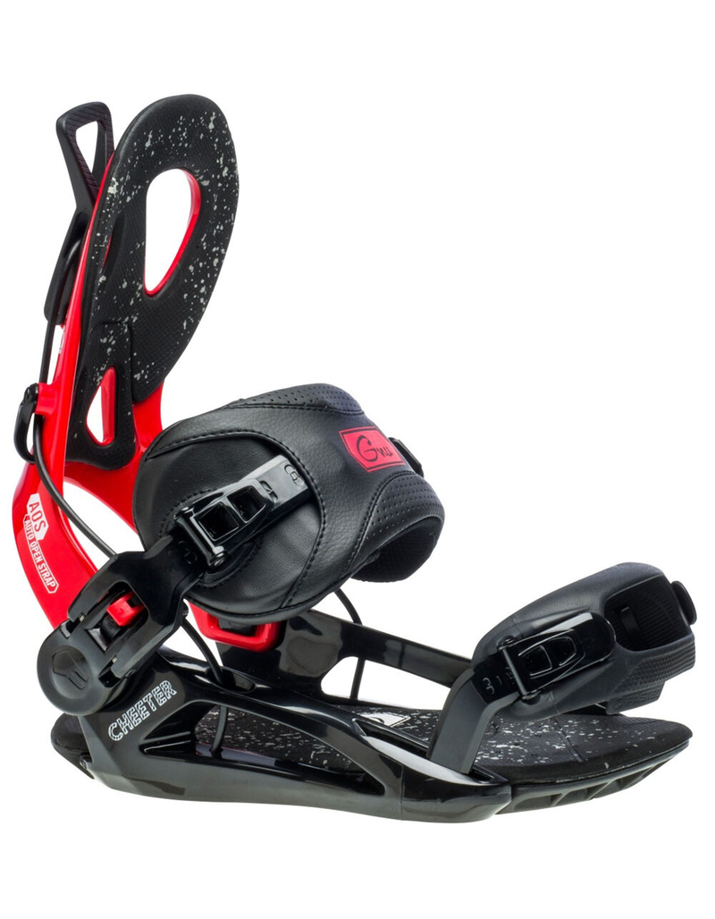 GNU Cheeter Mens Black & Red Bindings image number 0