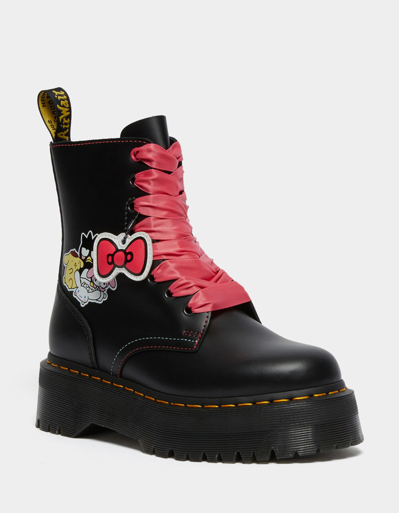 DR. MARTENS x Hello Kitty & Friends Jadon Leather Womens Platform Boots image number 0
