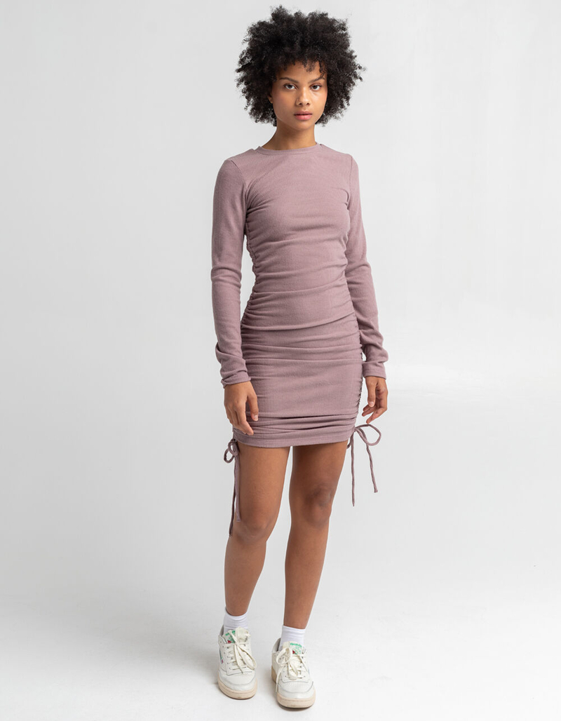 LOVE TREE Womens Cinch Side Bodycon Dress image number 3