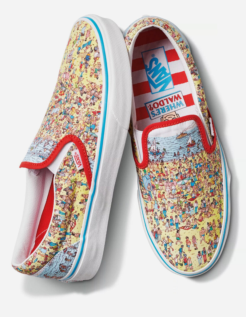 VANS x Where's Waldo? Slip-On Shoes image number 0