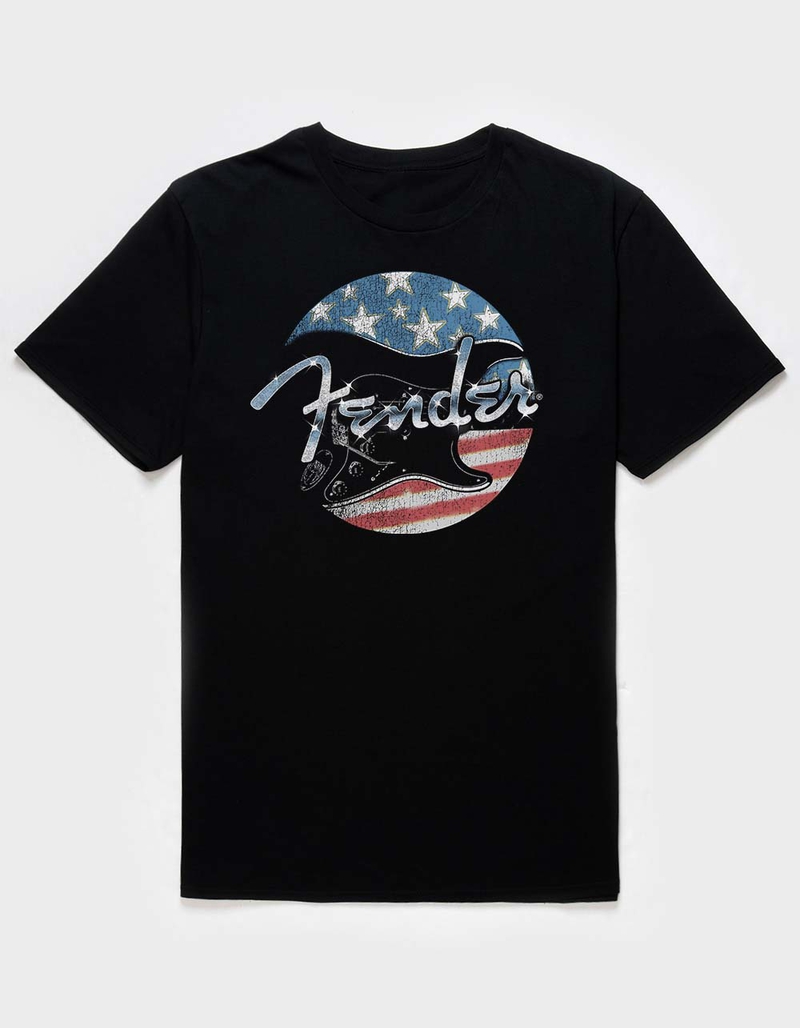 FENDER Americana Flag Circle Unisex Tee image number 0
