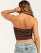 RSQ Womens Washed Cinch Tube Top image number 4