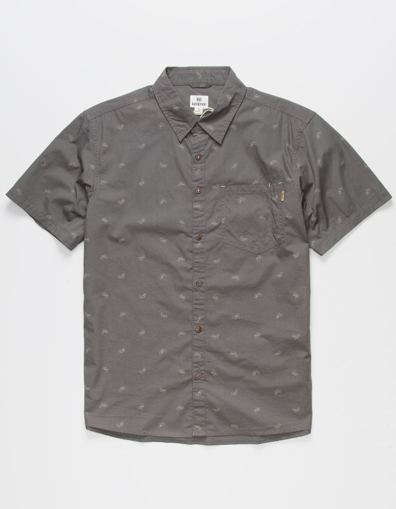 TENTREE Bike Mens Button Up Shirt image number 0