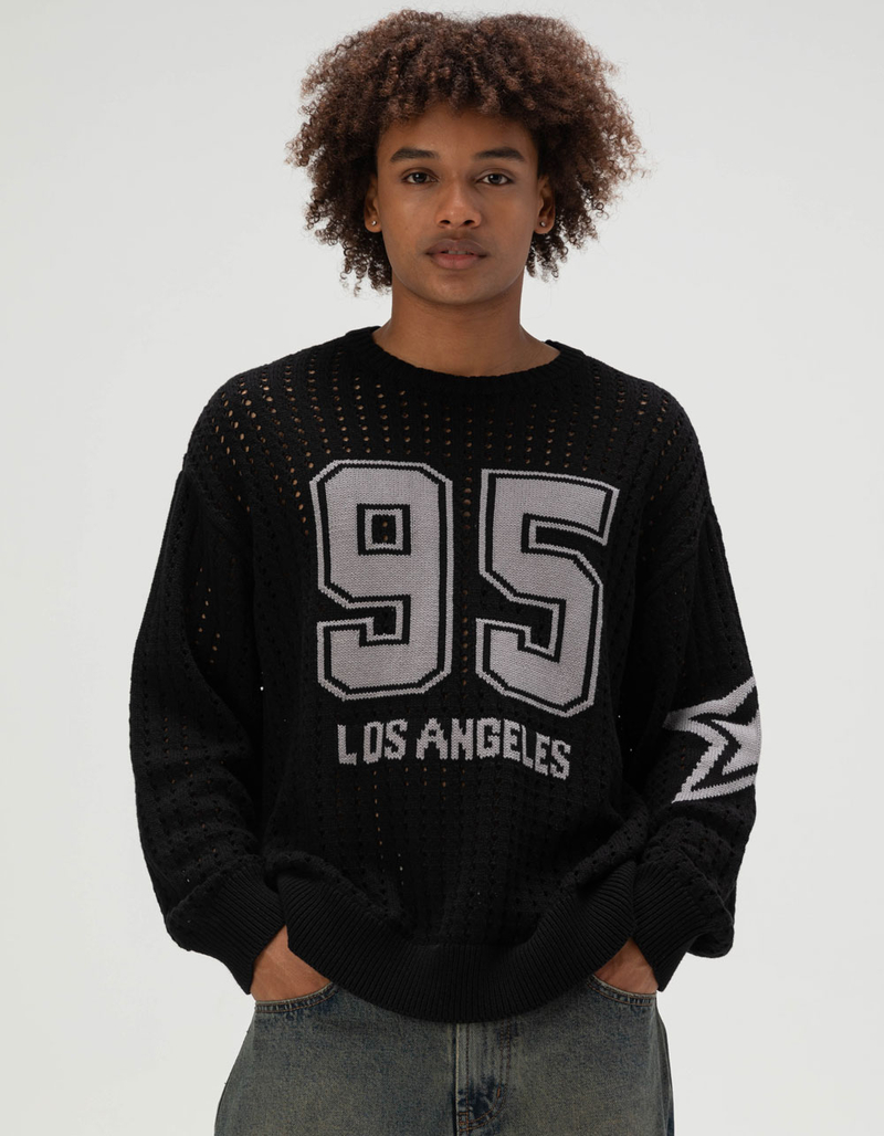 RSQ Mens Jersey Graphic Sweater image number 0