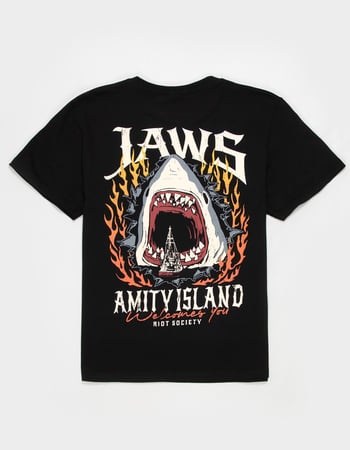 RIOT SOCIETY Jaws Fire Boys Tee Primary Image