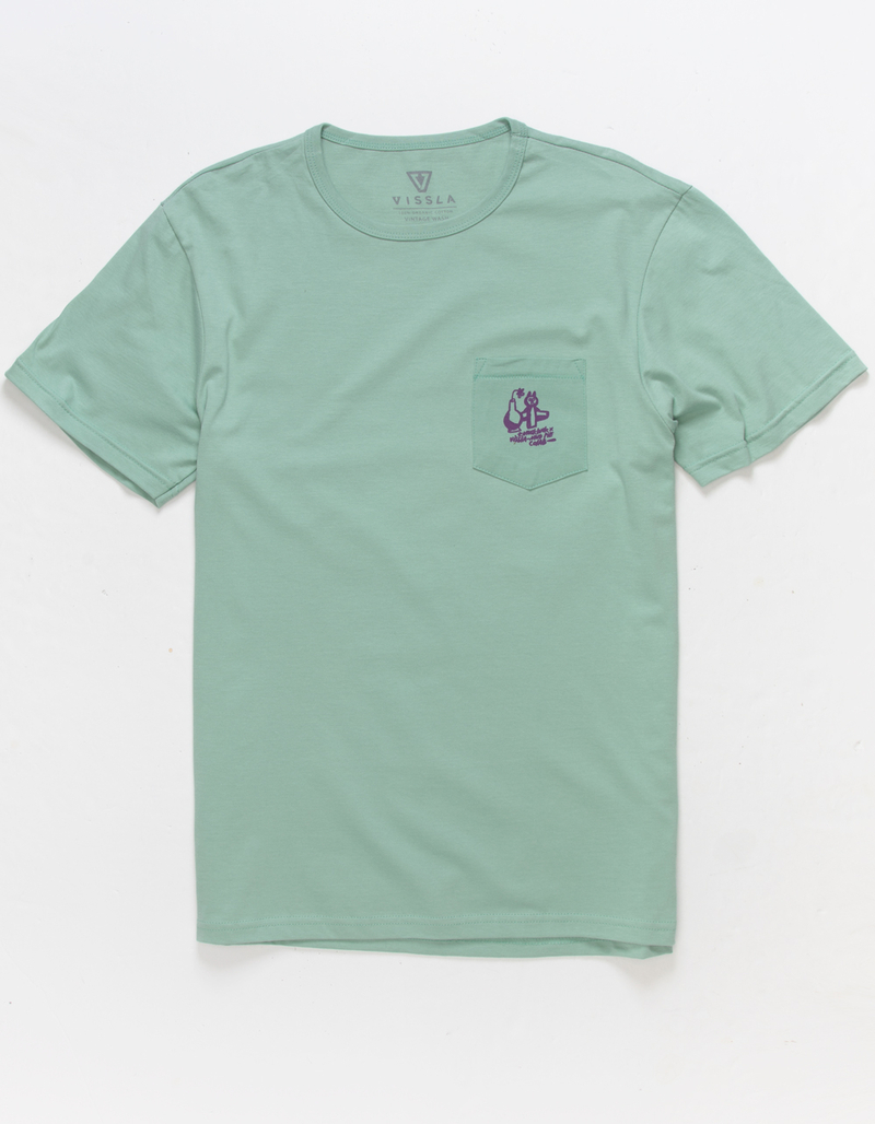 VISSLA TC Buzzard Mens Pocket Tee image number 1