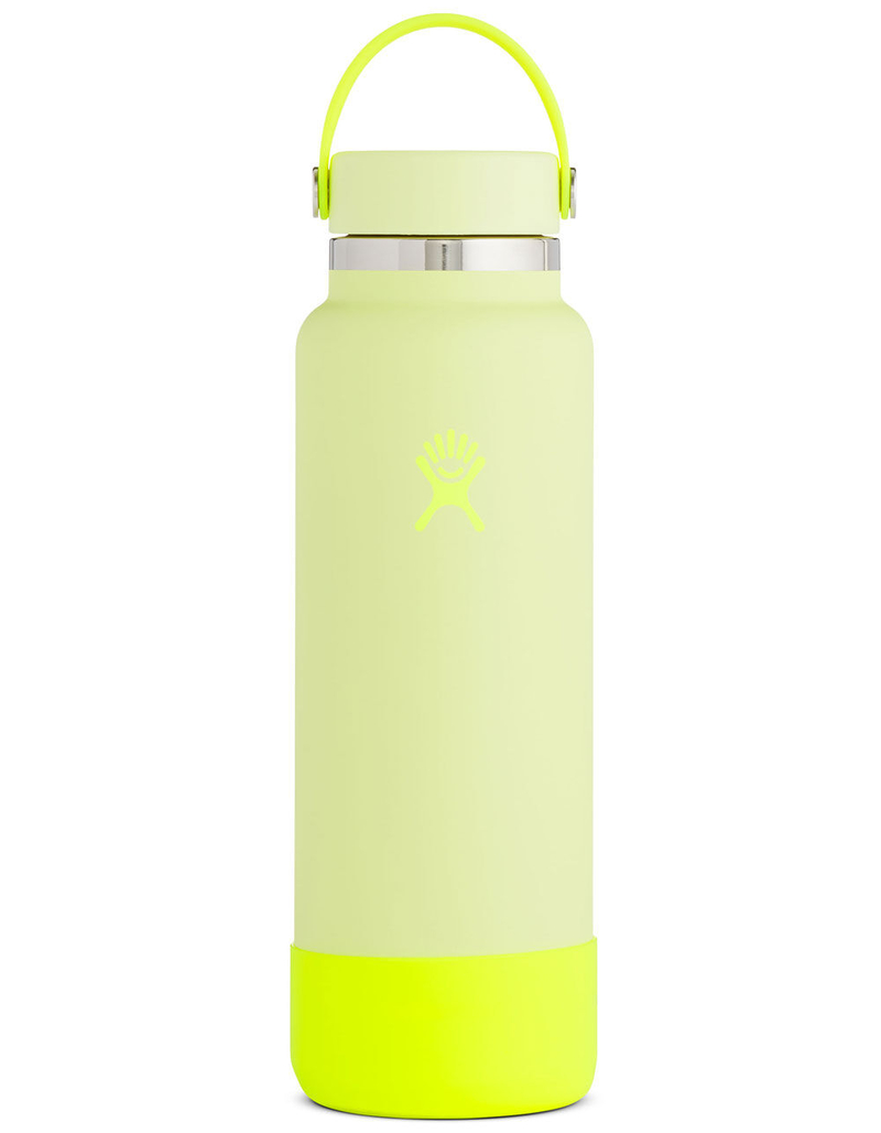HYDRO FLASK Prism Pop Yellow 40oz Wide Mouth Water Bottle image number 0
