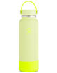 HYDRO FLASK Prism Pop Yellow 40oz Wide Mouth Water Bottle image number 1