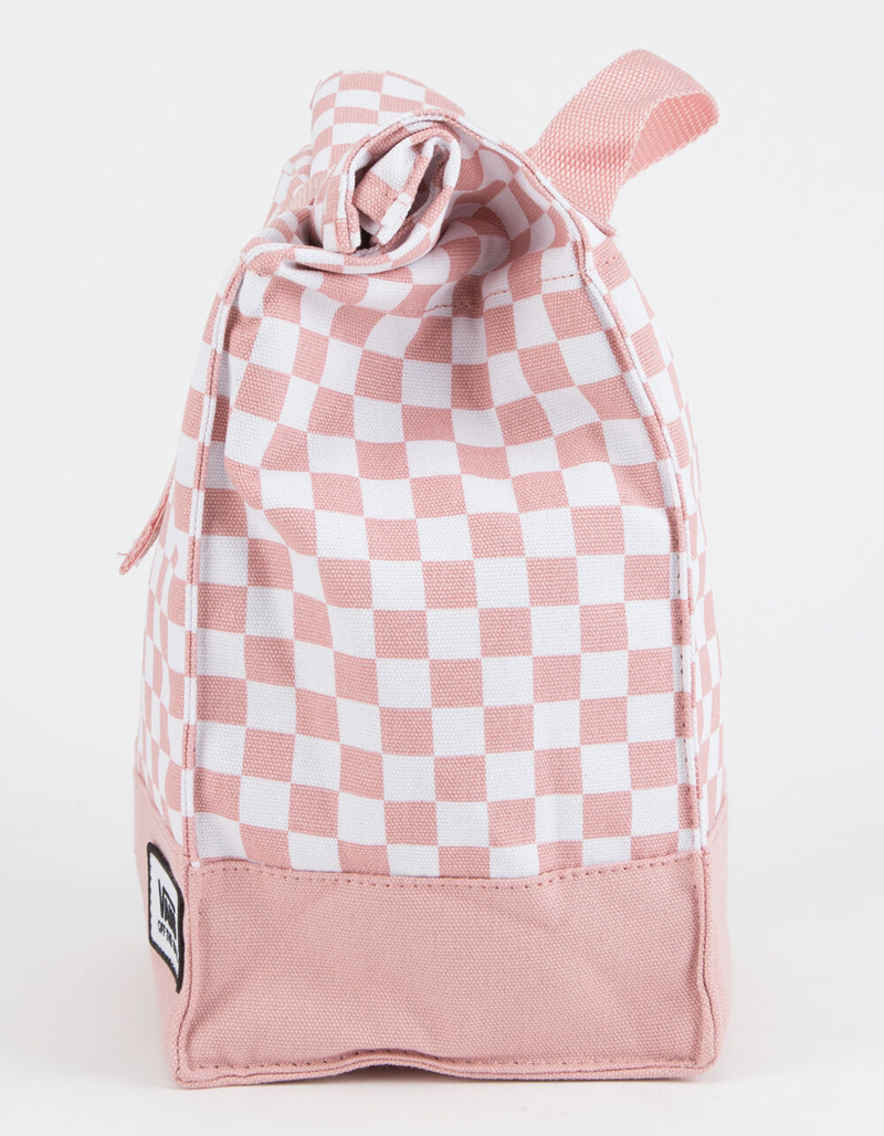 VANS Mow Pink Checkerboard Lunch Bag image number 2