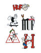 HUF x Popeye Sticker Set image number 1