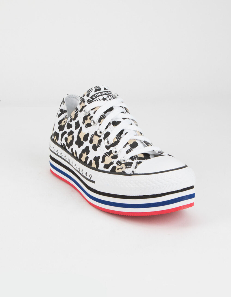 CONVERSE Chuck Taylor All Star Platform Layer OX Womens Low Top Shoes image number 1