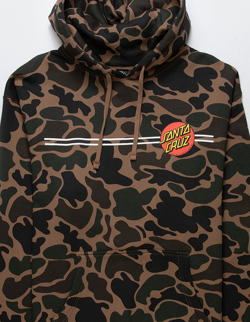 SANTA CRUZ Classic Dot Camo Mens Hoodie image number 3