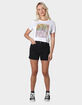 PINK FLOYD Water Color Band Womens Cropped Tee image number 3