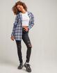 RSQ Curvy High Rise Womens Skinny Jeans image number 6