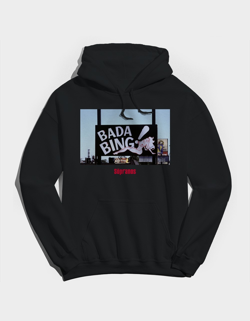 THE SOPRANOS Bada Bing Sign Unisex Hoodie image number 0