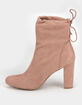 BAMBOO Womens Stretch Ankle Booties image number 3