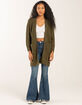 POOF Womens Front Pocket Cardigan image number 4
