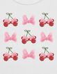 DISNEY Minnie Cherry Bows Womens Baby Tee image number 2