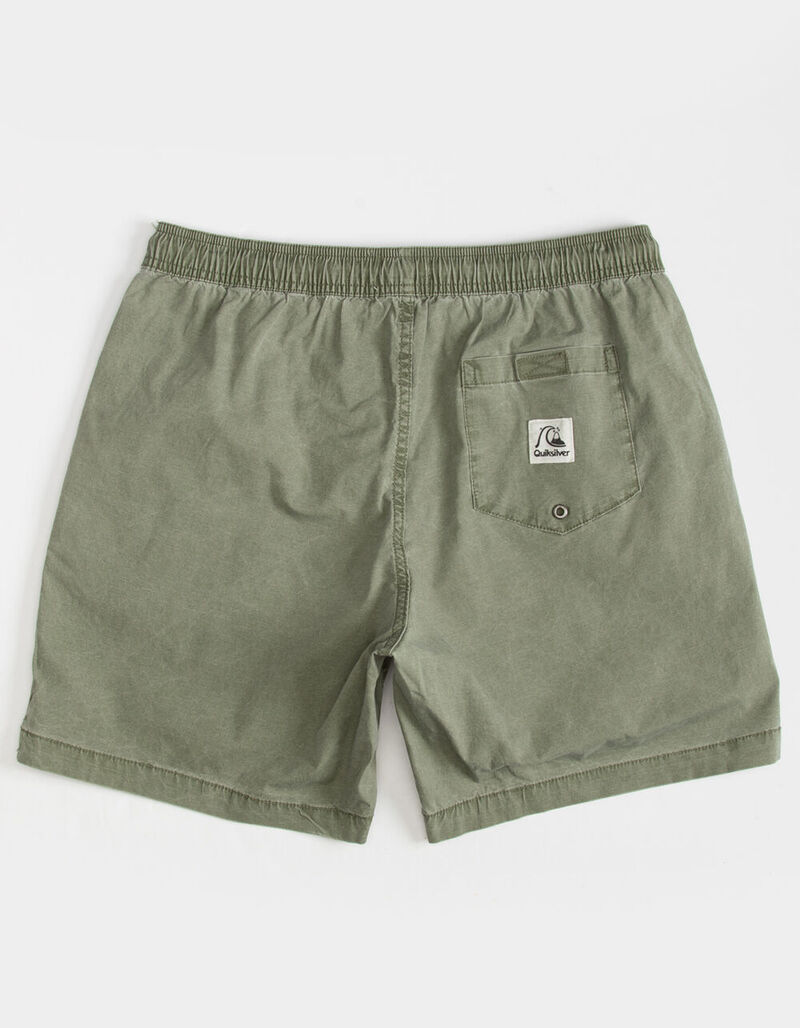 QUIKSILVER Taxer Mens Volley Shorts - OLIVE - 360185531