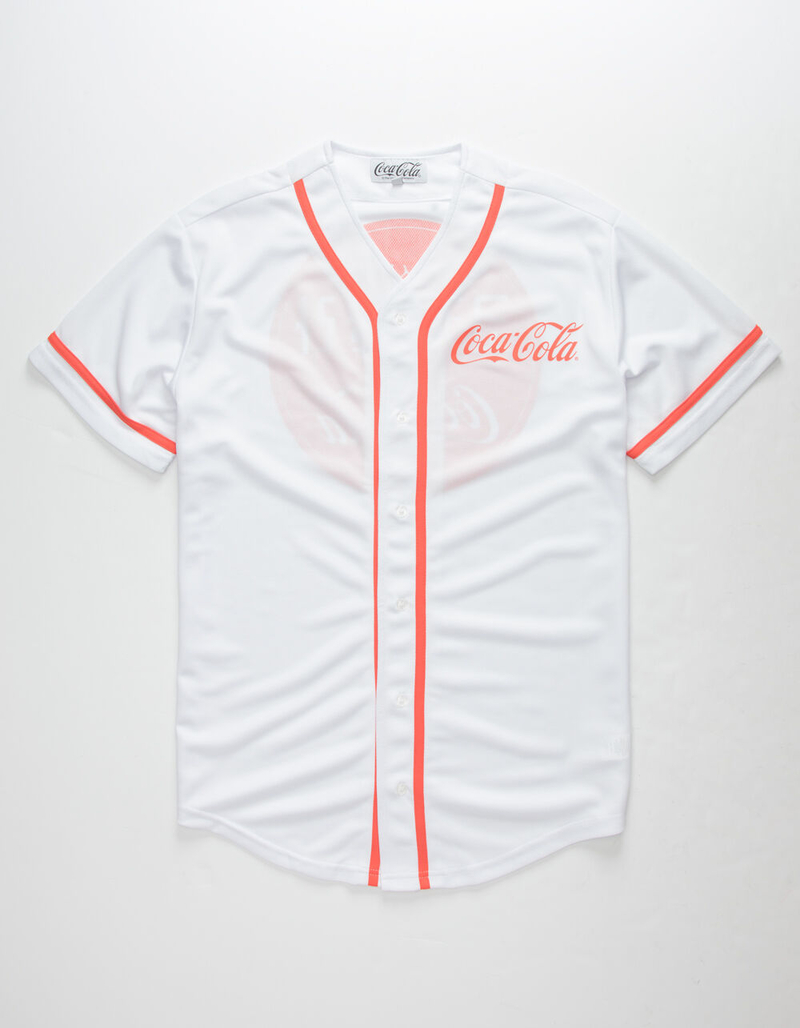 NEON RIOT Coke Korea Mens Baseball Jersey image number 0