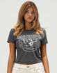 TRUE RELIGION Buddha Womens Baby Tee image number 1