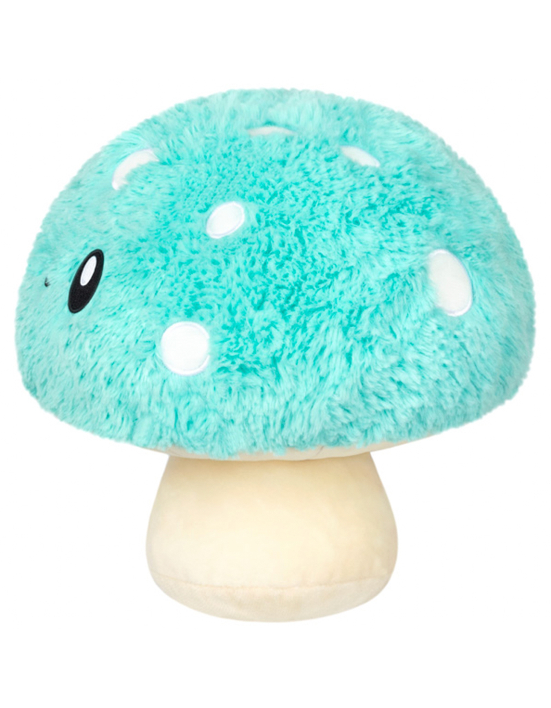 SQUISHABLE Mini Squishable Turquoise Mushroom Plush Toy image number 1
