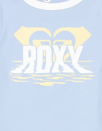 ROXY Ripple Girls Ringer Tee Alternative Image