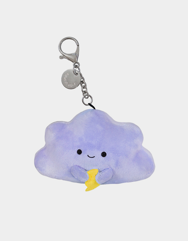 SQUISHABLE Micro Storm Cloud Plush Keychain image number 0
