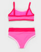 FEATHER 4 ARROW Retro Ringer Girls Bralette Bikini Set image number 2