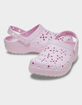 CROCS Floral Cut-Out Womens Classic Clogs image number 2