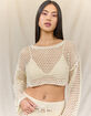 WEST OF MELROSE Open Knit Womens Sweater image number 2