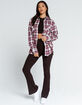 RSQ Traditional Plaid Womens Flannel Shirt image number 4