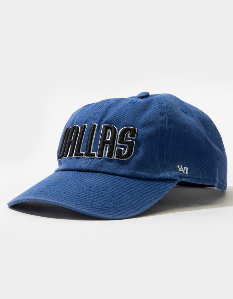 47 BRAND Dallas Mavericks '47 Clean Up Strapback Hat image number 0