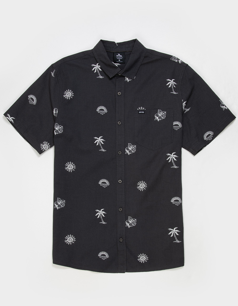 RIP CURL Sessions Mens Button Up Shirt image number 0