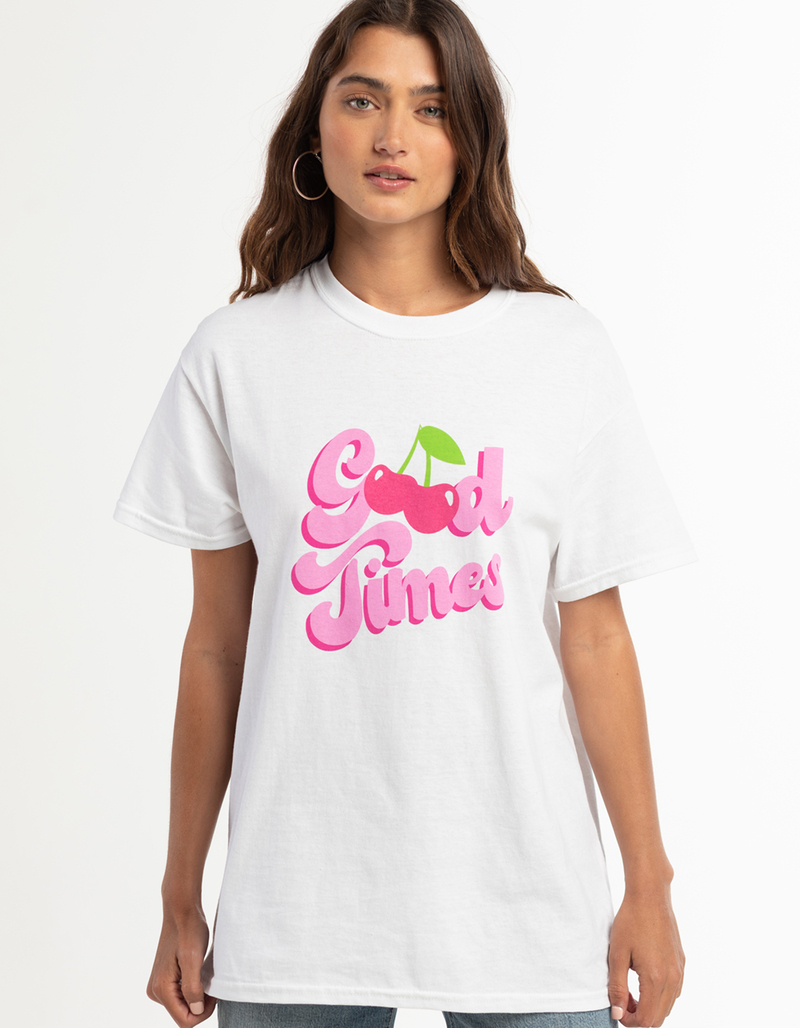 DAISY STREET Good Times Womens Oversized Tee image number 0