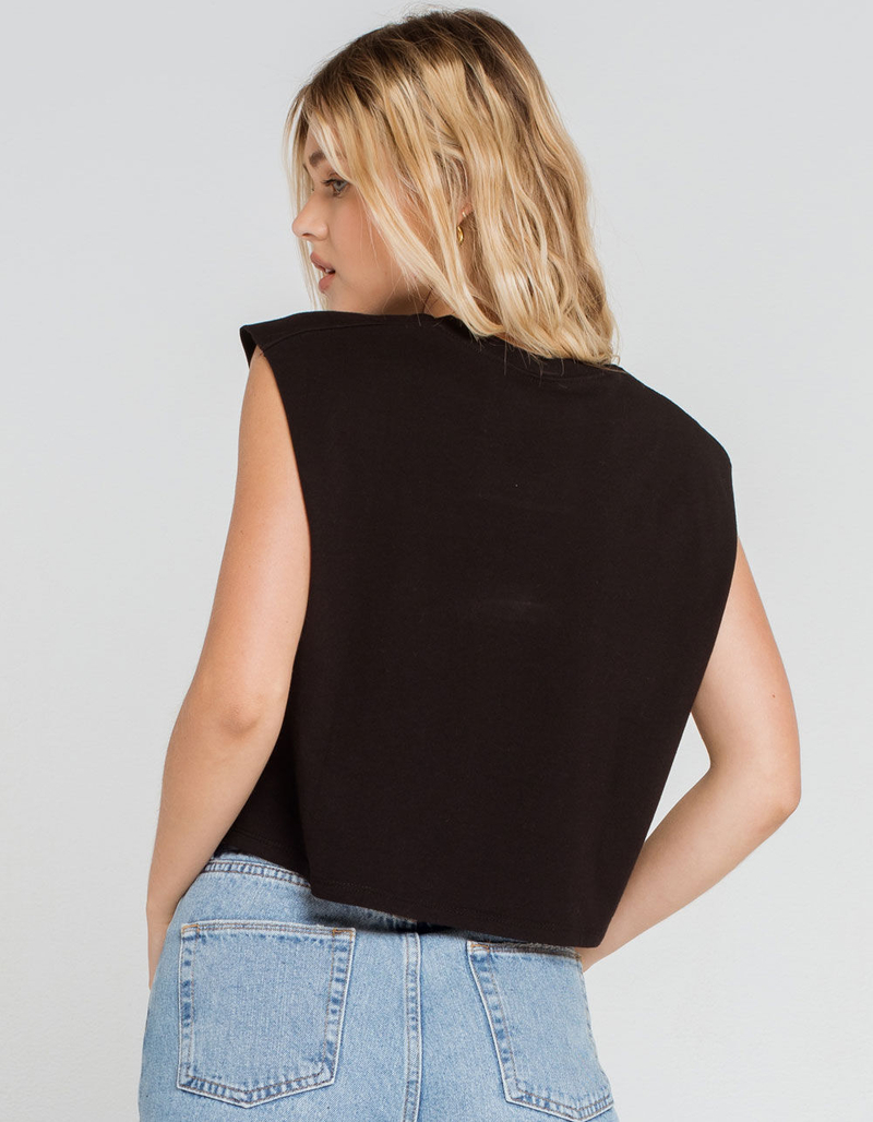 FULL TILT Tiger Womens Muscle Tee image number 2