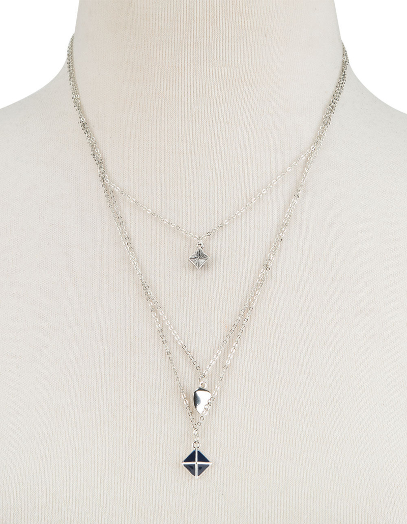 FULL TILT Triangle & Pyramid Necklace image number 0