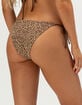 DAMSEL Ava Mesh Tie Side Cheeky Bikini Bottoms image number 3