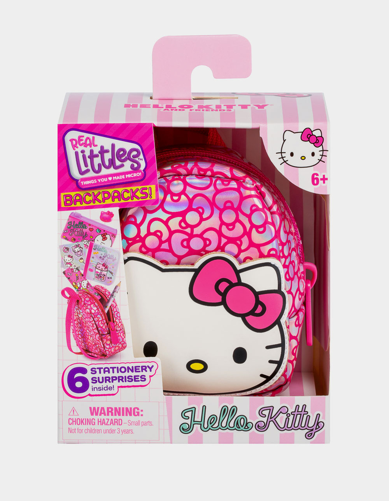SANRIO Real Littles Mini Backpack Stationery Kit image number 3