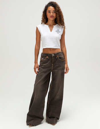 TRUE RELIGION Jessie Super T Womens Super Baggy Jeans Primary Image