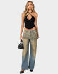 EDIKTED Lou Crossover Beaded Corset image number 5
