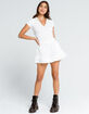 WEST OF MELROSE Spring Fling Ruffle Edge Womens Shorts image number 4