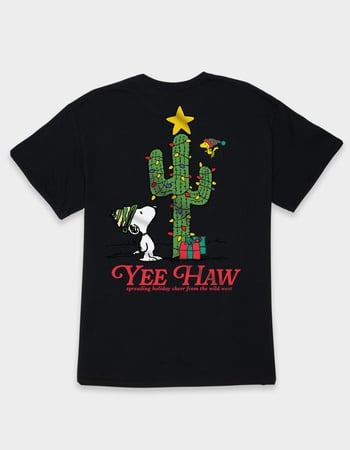 PEANUTS Yee Haw Holiday Unisex Tee Alternative Image