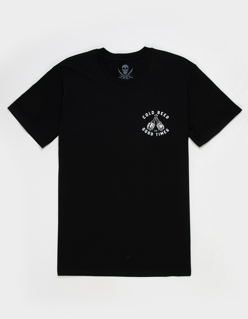 HAGGARD PIRATE x 805 Cold Beer Mens Tee image number 1