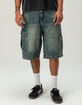 RSQ Mens Baggy Cargo Jorts image number 2