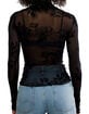 FREE PEOPLE You Decide Womens Sheer Long Sleeve Top image number 3