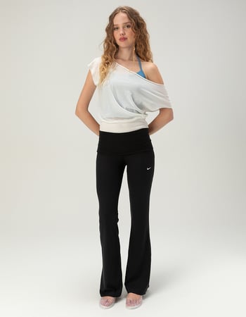 NIKE Sportswear Chill Knit Womens Ribbed Pants Primary Image