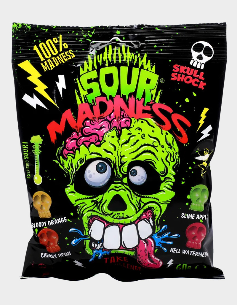 SOUR MADNESS Fruit Flavored Hard Candy image number 0